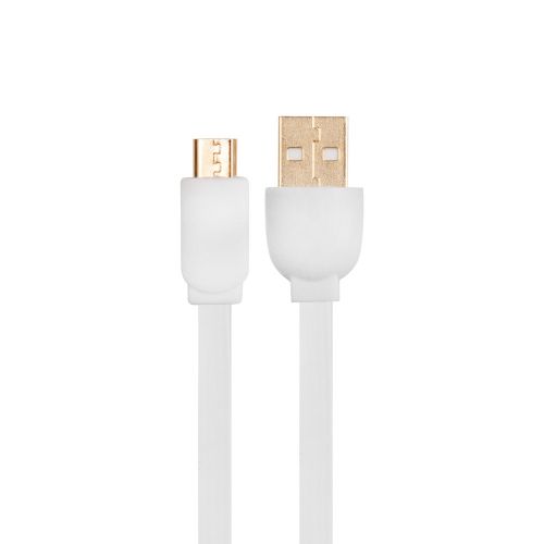 Kabel USB - MICRO USB MBFL-10 - biały